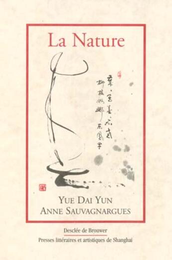 Couverture du livre « La nature » de Dai Yun aux éditions Desclee De Brouwer