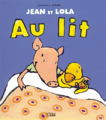 Couverture du livre « Au lit » de  aux éditions Lito