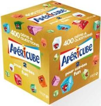 Couverture du livre « ROLL'CUBE : apéricube (édition 2022) » de Mativox aux éditions Solar