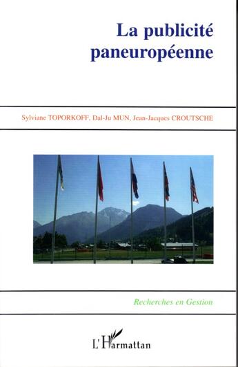 Couverture du livre « La publicite paneuropeenne » de Croutsche/Mun aux éditions L'harmattan