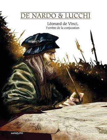 Couverture du livre « Léeoanard ; l'ombre de la conjuration » de Giuseppe De Nardo et Antonio Lucchi aux éditions Mosquito