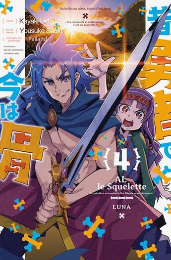 Couverture du livre « Al le squelette t4 » de Yousuke/Keyaki aux éditions Clair De Lune