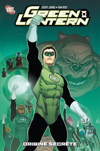 Couverture du livre « Green Lantern : origine secrète » de Ivan Reis et Geoff Johns aux éditions Panini