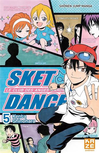 Couverture du livre « Sket dance ; le club des anges gardiens t.5 » de Kenta Shinohara aux éditions Crunchyroll