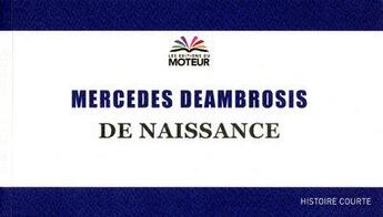 Couverture du livre « De naissance » de Mercedes Deambrosis aux éditions Du Moteur