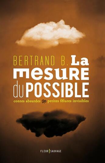 Couverture du livre « La mesure du possible ; contes absurdes & petites fêlures invisibles » de Bertrand B. aux éditions Fleur Sauvage