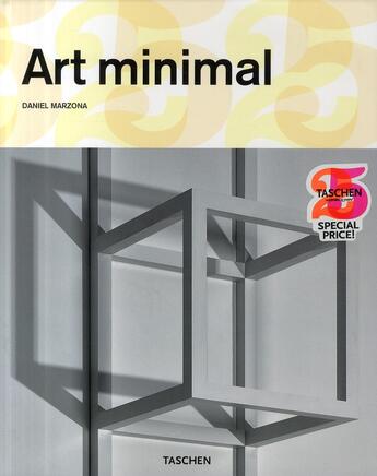 Couverture du livre « Art minimal » de Daniel Marzona aux éditions Taschen
