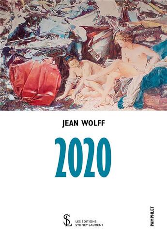 Couverture du livre « 2020 » de Wolff Jean aux éditions Sydney Laurent