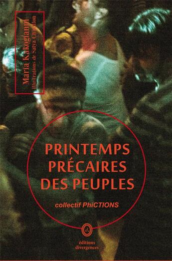 Couverture du livre « Printemps précaires des peuples » de Maria Kakogianni aux éditions Divergences