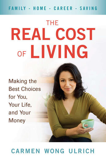 Couverture du livre « The Real Cost of Living » de Ulrich Carmen Wong aux éditions Penguin Group Us