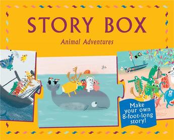 Couverture du livre « Story box animal adventures » de Magma aux éditions Laurence King