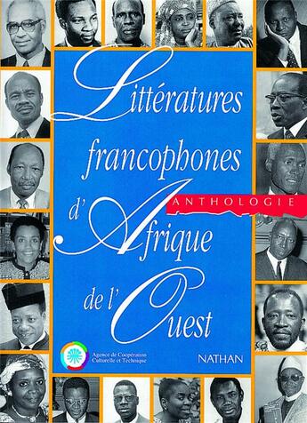 Couverture du livre « Littératures francophones d'Afrique de l'Ouest ; anthologie » de Jean-Louis Joubert aux éditions Nathan