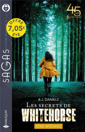 Couverture du livre « Les secrets de Whitehorse : rapprochés par un secret, la mémoire à vif, cette ombre dans ton regard » de B. J. Daniels aux éditions Harlequin