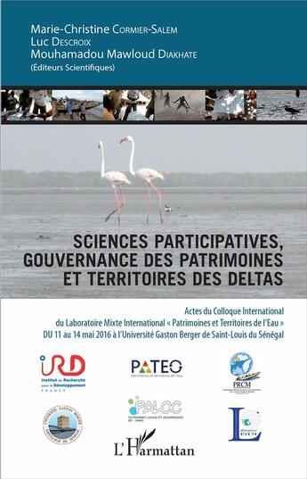 Couverture du livre « Sciences participatives, gouvernance des patrimoines et territoires des deltas » de  aux éditions L'harmattan