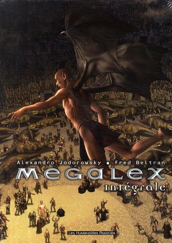 Couverture du livre « Megalex ; COFFRET INTEGRALE T.1 A T.3 » de Alexandro Jodorowsky et Fred Beltran aux éditions Humanoides Associes