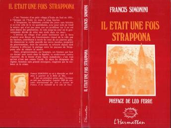 Couverture du livre « Il était une fois Strappona » de Francis Simonini aux éditions L'harmattan