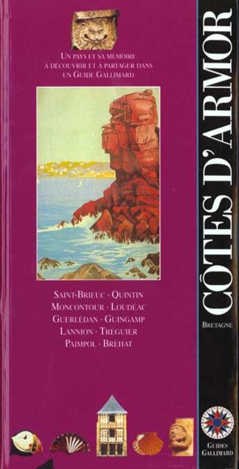 Couverture du livre « Cotes d'armor - bretagne » de Collectif Gallimard aux éditions Gallimard-loisirs