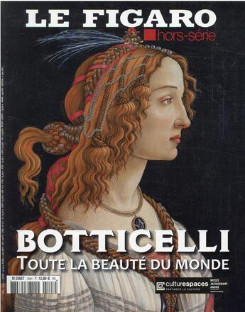 Couverture du livre « Botticelli, le peintre de l'invisible » de Le Figaro aux éditions Societe Du Figaro