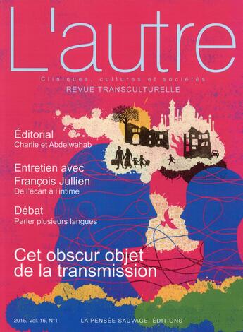 Couverture du livre « Obcur objet de la transmission » de Marie Rose Moro aux éditions Pensee Sauvage