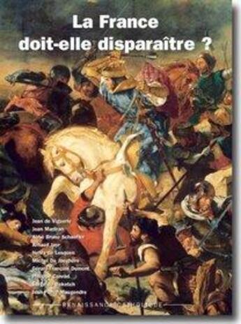 Couverture du livre « La France doit-elle disparaître ? » de  aux éditions Contretemps