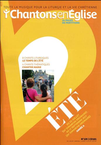 Couverture du livre « CHANTONS EN EGLISE ; mai-juin 2017 » de Signes Musiques aux éditions Bayard Presse