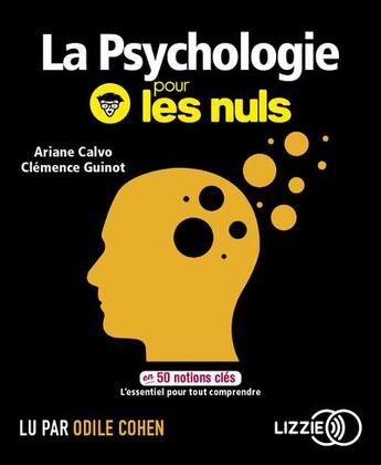 Couverture du livre « La psychologie pour les nuls en 50 notions cles » de Ariane/Guinot aux éditions Lizzie