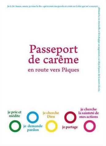 Couverture du livre « Passeport de careme 18+ » de Gaelle Arnaud aux éditions Pour L'amour De Dieu