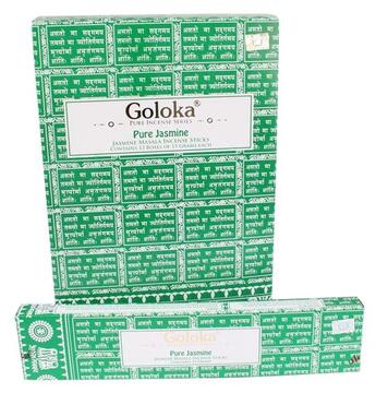 Couverture du livre « Encens goloka - 15 grs - pure jasmine » de  aux éditions Dg-exodif