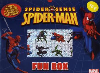 Couverture du livre « Spider Sense Spider-Man ; fun box » de  aux éditions Disney Hachette