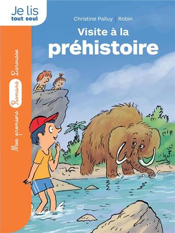 Couverture du livre « La pierre du temps : visite à la préhistoire » de Christine Palluy aux éditions Larousse