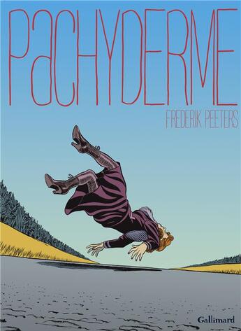 Couverture du livre « Pachyderme » de Fredérik Peeters aux éditions Gallimard Bd