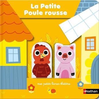 Couverture du livre « La petite poule rousse » de Marion Billet aux éditions Nathan