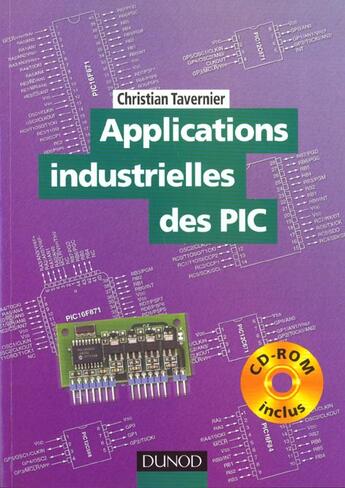 Couverture du livre « Applications Industrielles Des Microcontroleurs » de Christian Tavernier aux éditions Dunod