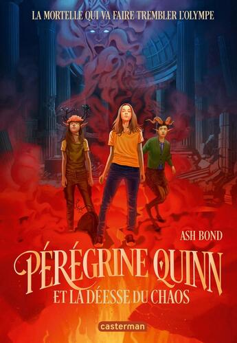 Couverture du livre « Pérégrine Quinn et la déesse du chaos » de Ash Bond aux éditions Casterman