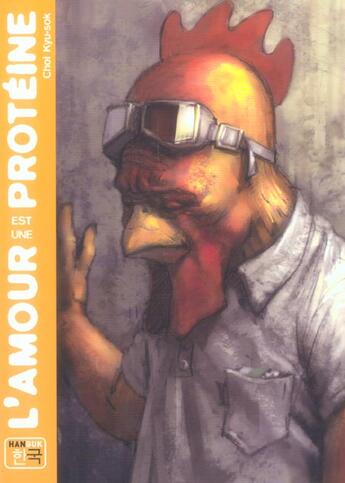 Couverture du livre « L'amour est une proteine » de Choi Kuy Sok aux éditions Casterman