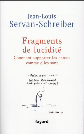 Couverture du livre « Fragments de lucidité » de Jean-Louis Servan-Schreiber aux éditions Fayard