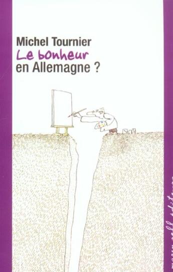 Couverture du livre « Le bonheur en allemagne » de Michel Tournier aux éditions Buchet Chastel