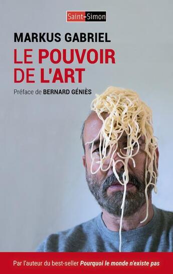 Couverture du livre « Le pouvoir de l'art » de Markus Gabriel aux éditions Saint Simon