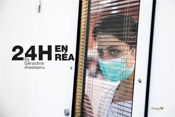 Couverture du livre « 24H en réa » de Geraldine Aresteanu aux éditions Alopex