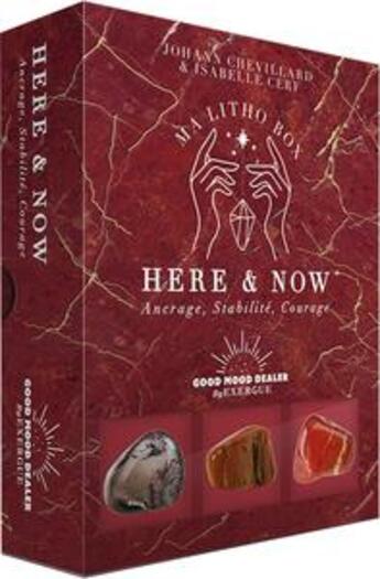 Couverture du livre « Ma litho box : here & now » de Isabelle Cerf et Johann Chevillard aux éditions Good Mood Dealer