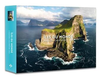 Couverture du livre « Agenda-calendrier îles du monde (édition 2021) » de  aux éditions Hugo Image