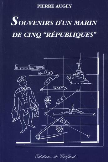 Couverture du livre « Souvenirs d'un marin de 5 republiques » de M Augey aux éditions Gerfaut