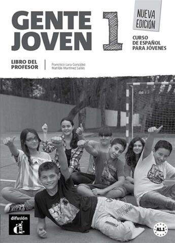 Couverture du livre « Gente joven 1 ; espagnol ; libro del profesor » de  aux éditions La Maison Des Langues