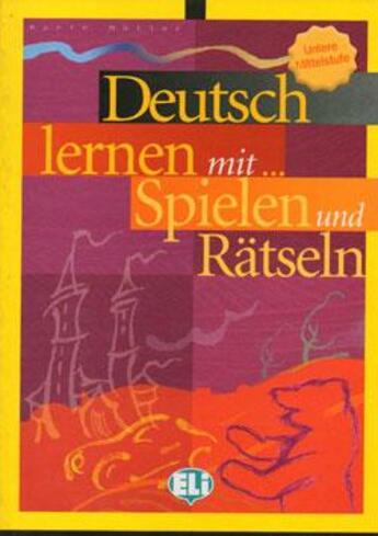 Couverture du livre « Deutsch lernen mit.2 mittelstufe » de  aux éditions Eli Srl