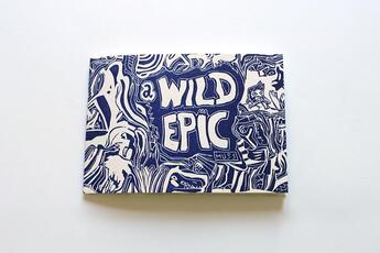 Couverture du livre « A wild epic » de Huss aux éditions Trainailleur