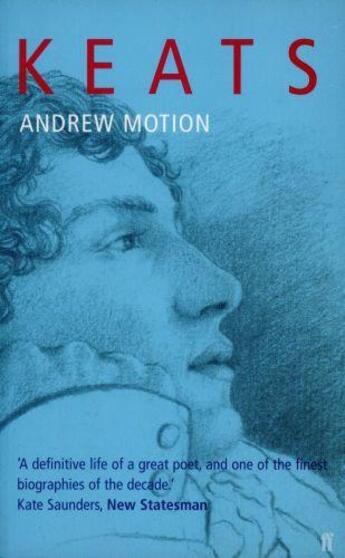 Couverture du livre « John Keats » de Motion Andrew aux éditions Faber And Faber Digital