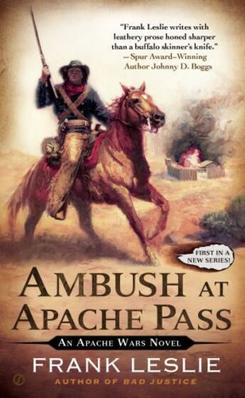 Couverture du livre « Ambush at Apache Pass » de Leslie Frank aux éditions Penguin Group Us