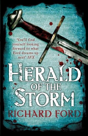 Couverture du livre « HERALD OF THE STORM - STEELHAVEN VOLUME 1 » de Richard Ford aux éditions Headline