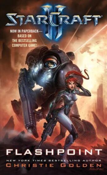 Couverture du livre « Starcraft II ; flashpoint » de Christie Golden aux éditions Pocket Star