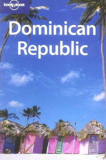 Couverture du livre « Dominican Republic » de Gary Chandler et Liza Prado aux éditions Lonely Planet France